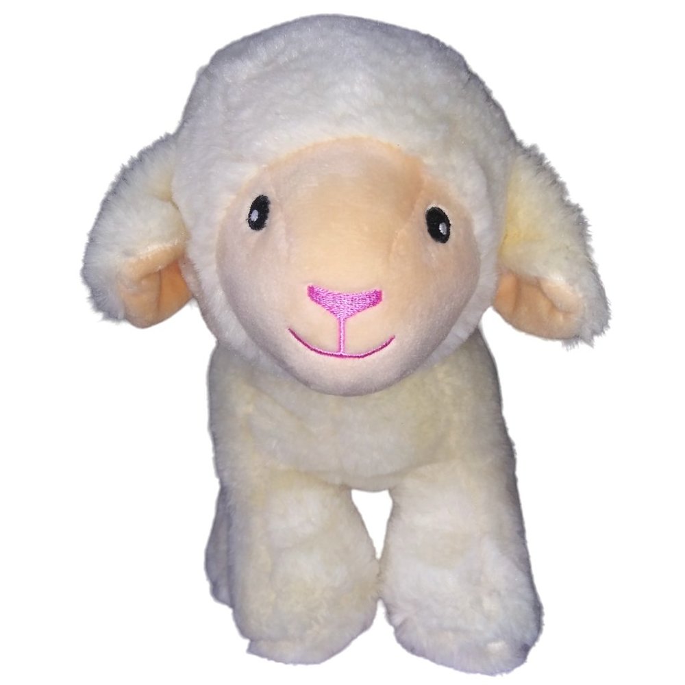 TESCO Sheep Soft Cuddly Lamb Stuffed Animal Plush Toy Made in Dublin RARE HTF